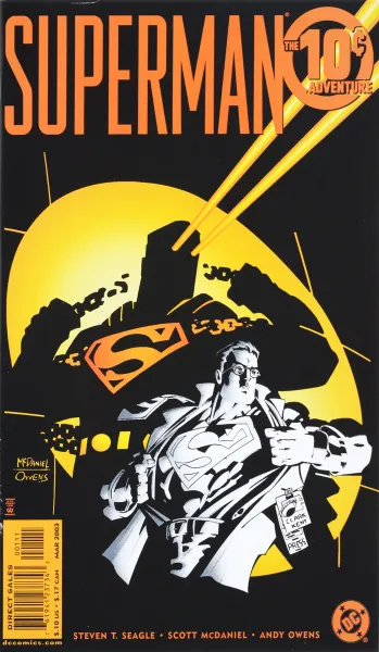 Обложка книги Superman: 10 Cent Adventure №1, Steven T. Seagle, Scott McDaniel, Andy Owens