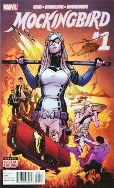 Обложка книги Mockingbird №1, Cain, Niemczyk, Rosenberg