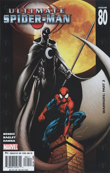 Обложка книги Ultimate Spider-Man #80, Bendis, Bagley