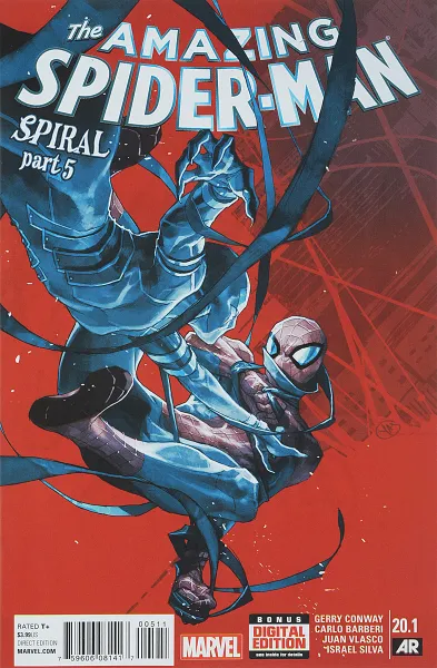 Обложка книги The Amazing Spider-Man #20.1, Conway, Barberi