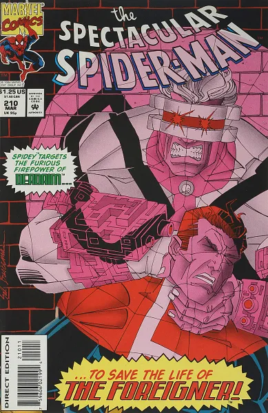 Обложка книги The Spectacular Spider-Man #210, Buscema Sal