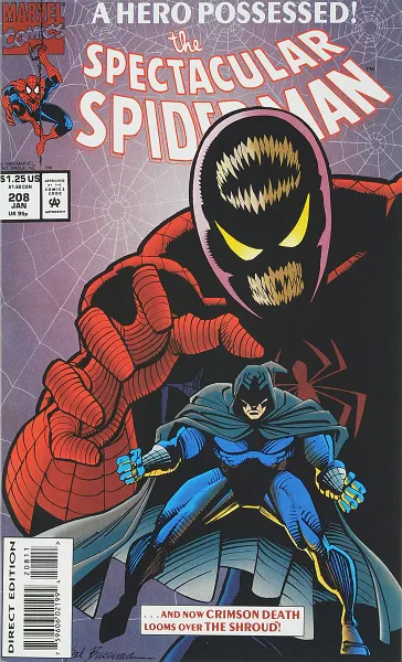 Обложка книги The Spectacular Spider-Man #208, Buscema Sal