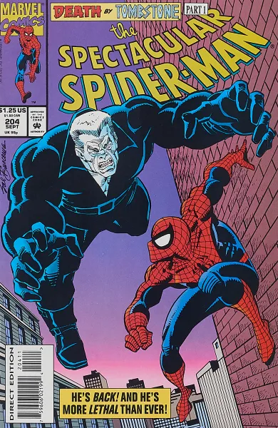 Обложка книги The Spectacular Spider-Man #204, Buscema Sal