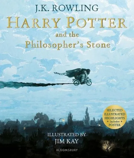 Обложка книги Harry Potter and the Philosopher’s Stone: Illustrated Edition, J.K. Rowling