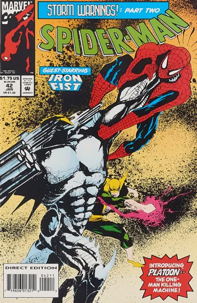 Обложка книги Spider-Man #42, Lee Joe