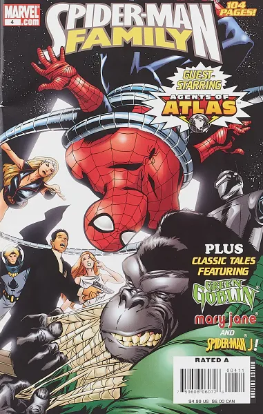 Обложка книги Spider-Man: Family #4, коллектив авторов