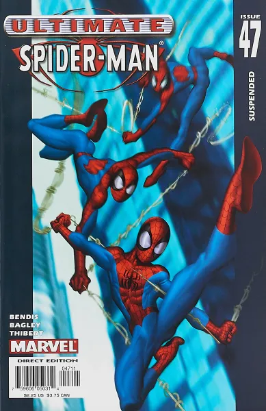 Обложка книги Ultimate Spider-Man #47, Bendis, Bagley