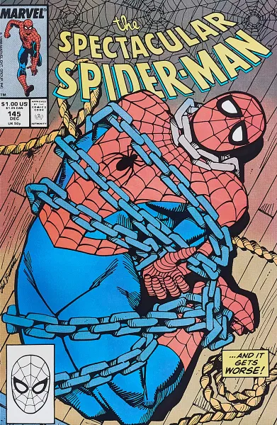 Обложка книги The Spectacular Spider-Man #145, Buscema Sal