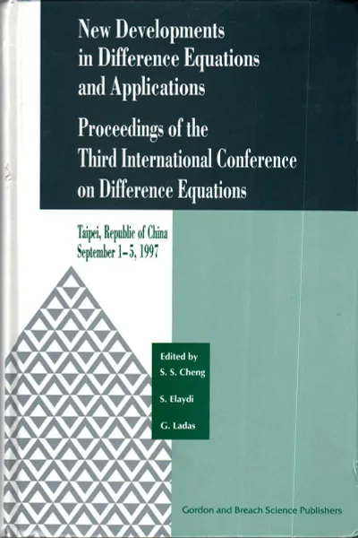 Обложка книги New Developments in Difference Equations and Applications: Proceedings of the Third International Conference on Difference Equations, S.S.Cheng , S.Elaydi , G.Ladas