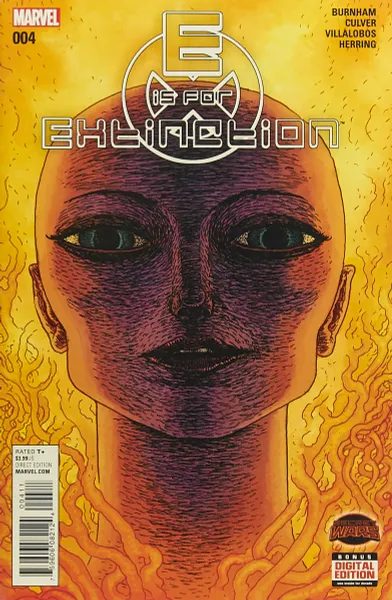 Обложка книги E Is For Extinction #4, Chris Burnham, Ramon Villalobos