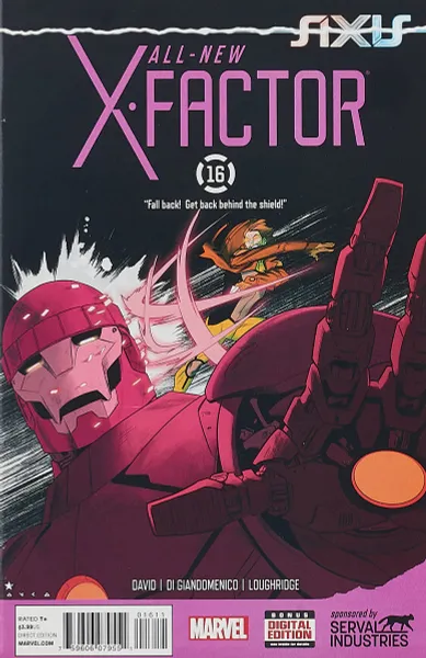 Обложка книги All-New X-Factor #16, Peter David, Carmine Di Giandomenico, Lee Loughridge