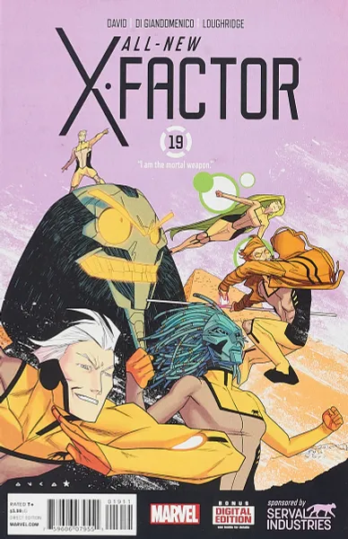 Обложка книги All-New X-Factor #19, Peter David, Carmine Di Giandomenico, Lee Loughridge