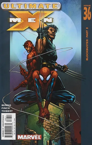 Обложка книги Ultimate X-Men #36, Brian Michael Bendis, David (Dave) Finch, Art Thibert