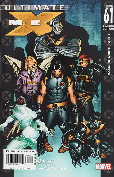 Обложка книги Ultimate X-Men #61, Brian K. Vaughan, Stuart Immonen, Wade Von Grawbadger