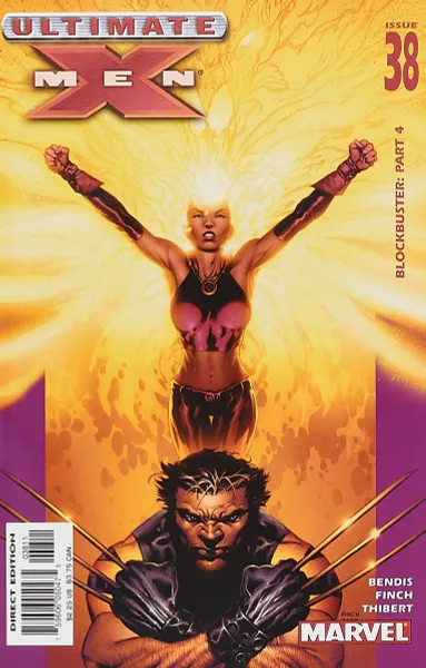 Обложка книги Ultimate X-Men #38, Brian Michael Bendis, David (Dave) Finch, Art Thibert