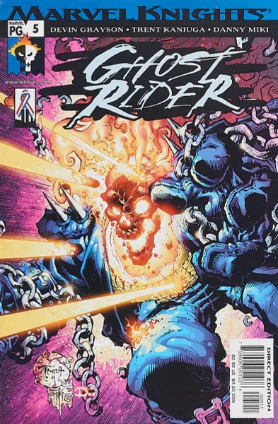 Обложка книги Ghost Rider #5, Devin Grayson, Stuart Moore