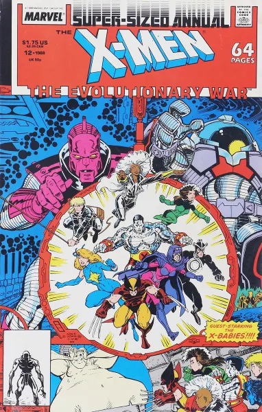 Обложка книги The Uncanny X-Men Super-Sized Annual #12, коллектив авторов