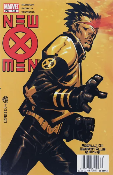 Обложка книги New X-Men #144, Grant Morrison, Chris Bachalo, Tim Townsend