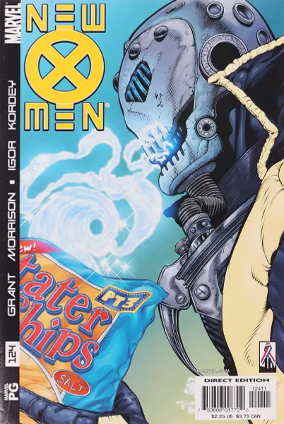 Обложка книги New X-Men #124, Grant Morrison, Igor Kordey