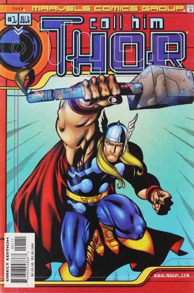 Обложка книги Marvels Comics: Thor #1, Ty Templeton, Derec Aucoin