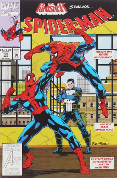 Обложка книги Spider-Man #33, Danny Fingeroth, Steven Grant