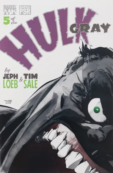 Обложка книги Hulk: Gray #5, Jeph Loeb, Tim Sale