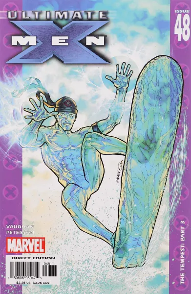 Обложка книги Ultimate X-Men #48, Brian K. Vaughan, Brandon Peterson