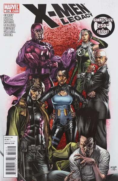 Обложка книги X-Men: Legacy #250, коллектив авторов