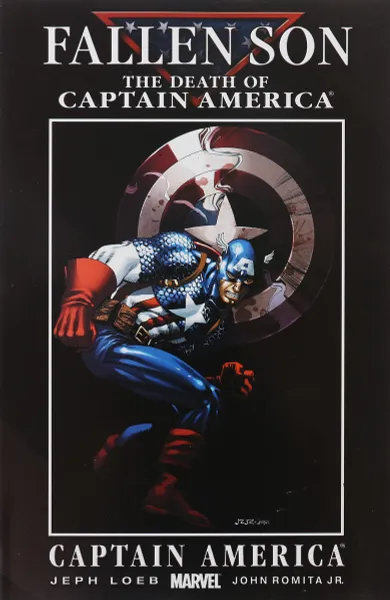 Обложка книги Fallen Son: The Death of Captain America #3, Jeph Loeb, John Romita Jr.