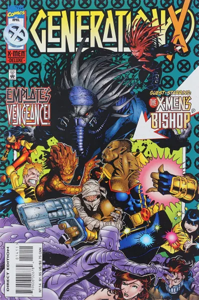 Обложка книги Generation X #14, Bob Harras, Scott Lobdell