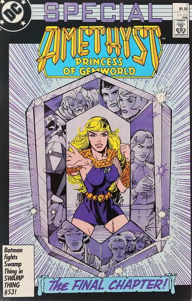 Обложка книги Amethyst: Princess of Gemworld #1, Mindy Newell, Keith Giffen