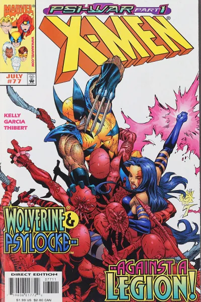 Обложка книги X-Men #77, Joe Kelly, German Garcia, Art Thibert