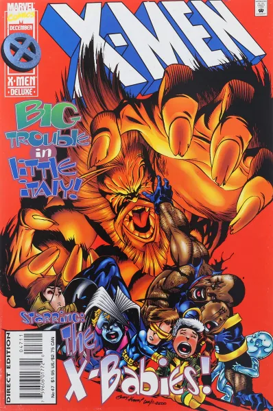 Обложка книги X-Men #47, Bob Harras, Scott Lobdell