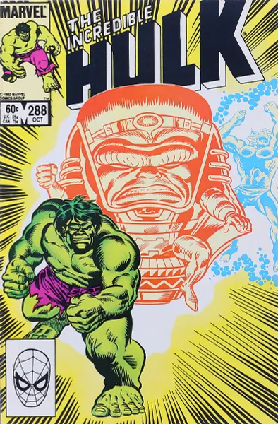 Обложка книги The Incredible Hulk #288, Allen (Al) Milgrom, Bill Mantlo