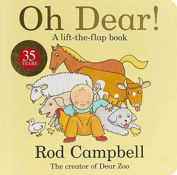 Обложка книги Oh Dear! 35th Anniversary Edition, Campbell Rod