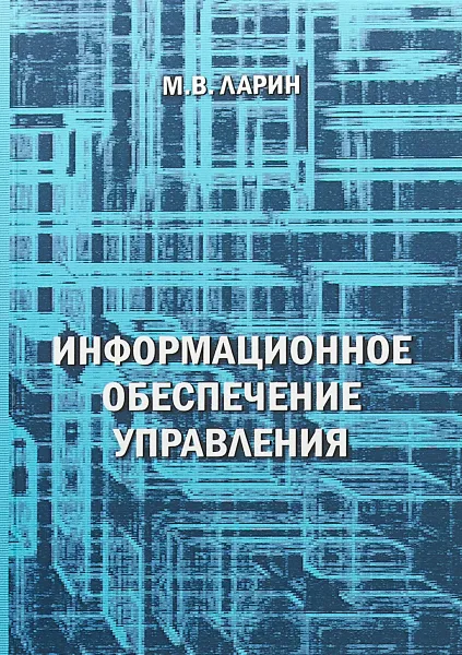 Обложка книги Информационное обеспечение управления, М. В. Ларин