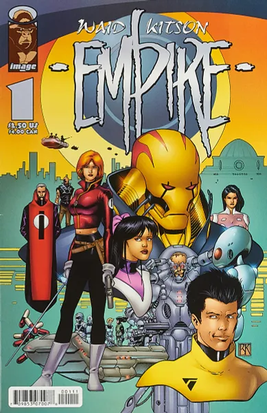 Обложка книги Empire #1, Mark Waid, Barry Kitson