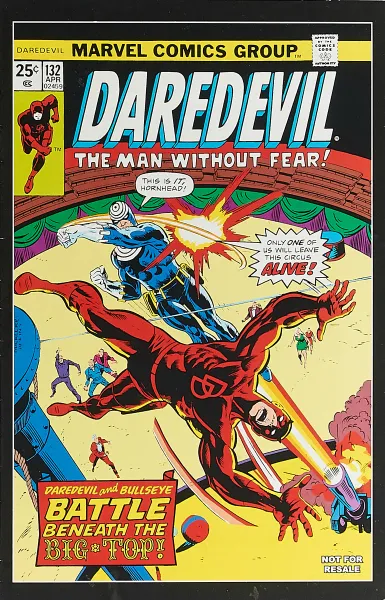 Обложка книги Daredevil #132, Michele Wolfman, Marv Wolfman