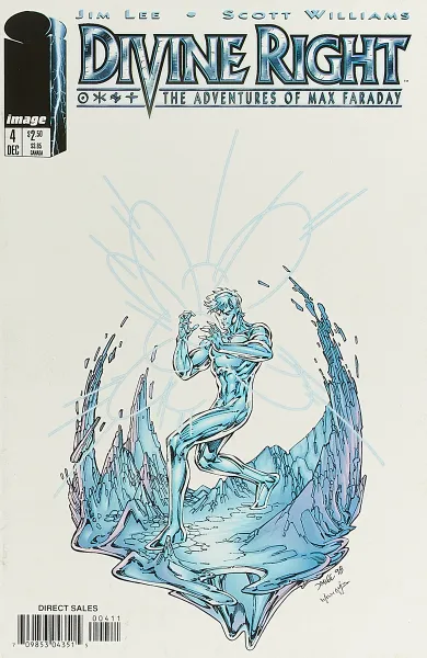 Обложка книги Divine Right #4, Jim Lee, Scott Williams