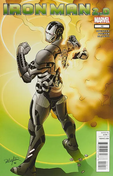 Обложка книги Iron Man 2.0 #10, Nick Spencer, Ariel Olivetti, Will Pfeifer