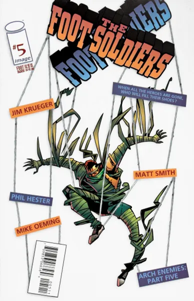 Обложка книги The Foot Soldiers #5, Jim Krueger, Matt Smith