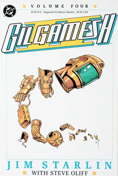 Обложка книги Gilgamesh II #4, James (Jim) Starlin, Steve Oliff