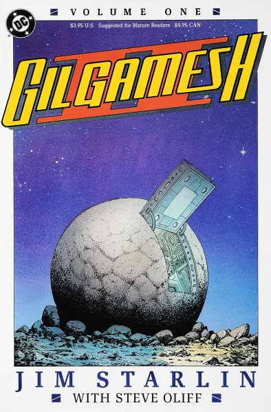 Обложка книги Gilgamesh II #1, James (Jim) Starlin, Steve Oliff