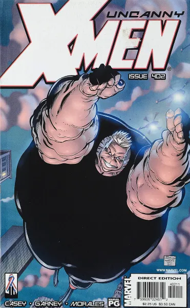 Обложка книги The Uncanny X-Men #402, Joe Casey, Ron Garney