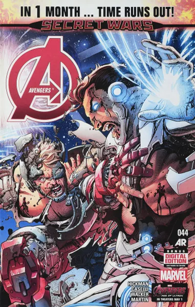 Обложка книги The Avengers #44, Tom Brevoort, Jonathan Hickman