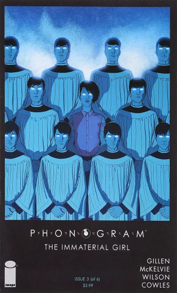 Обложка книги Phonogram: The Immaterial Girl #3, Kieron Gillen, Jamie McKelvie, Matthew Wilson