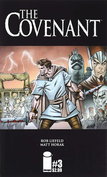 Обложка книги Covenant #3, Rob Liefeld, Matt Horak