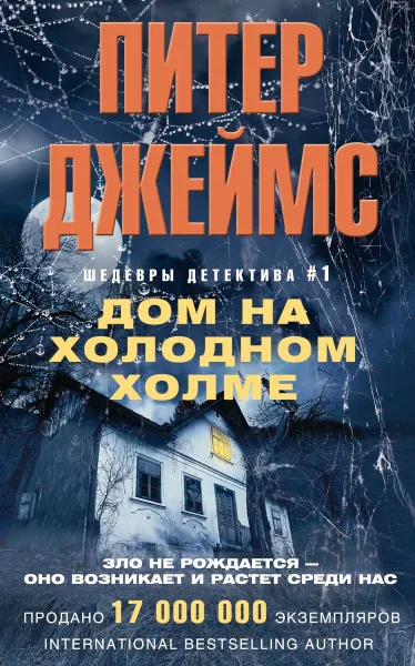 Обложка книги Дом на холодном холме, Питер Джеймс