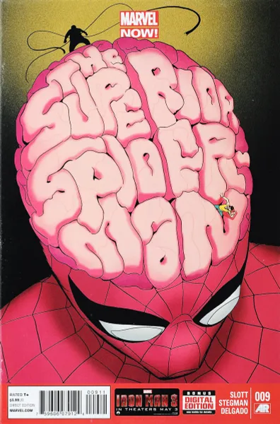 Обложка книги The Superior Spider-Man #9, Dan Slott, Ryan Stegman, Edgar Delgado