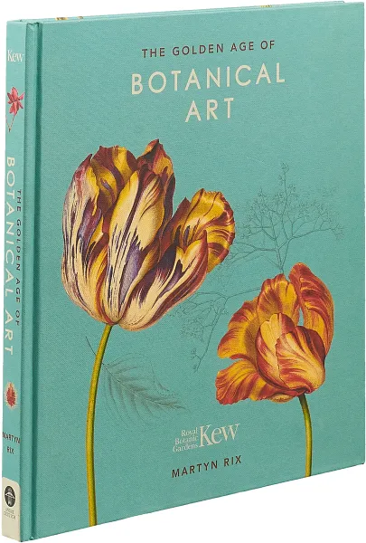 Обложка книги The Golden Age of Botanical Art, Рикс Мартин